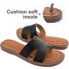 Flat Sandals for Women Slides: Comfortable Slip On Womens Flats Shoes Dressy Summer Casual Beach Sandal 2025