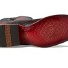 Women's Frontier Farrah Western Boot - Chocolate Floral Emboss/Wild Rose Print, 9.5 Medium