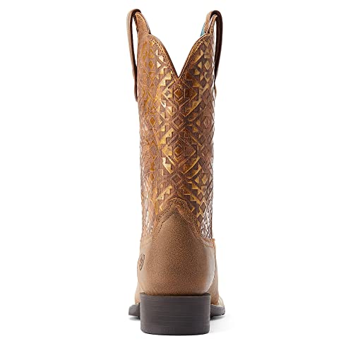 Women's Round Up Square Toe Western Boot