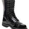 Leather Jump Boots - 10 Inch - High-Ankle Support and Impact Absorption