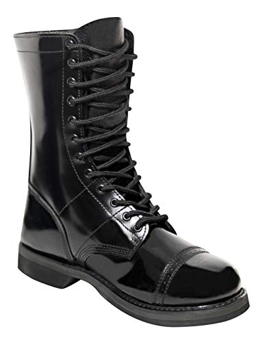 Leather Jump Boots - 10 Inch - High-Ankle Support and Impact Absorption