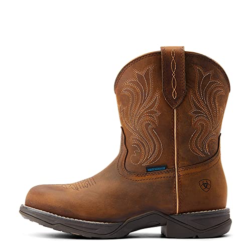 Women's Anthem Round Toe Shortie Waterproof Western Boot