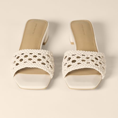 Women's Mini Heel Mule Sandals