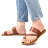 Women's Slide Sandals Slip On Flat Flip Flop Thong Casual Summer