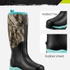Hunting Boot for Women, Insulated Waterproof Sturdy Women's Hunting Boot, 6mm Neoprene and Rubber Outdoor Boot Next Camo G2