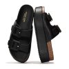 Wedge Platform Sandals For Women 2025 - Memory Foam Insole & Cork Footbed Platform Heel Slides for Women Footwear - Beach