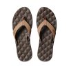 Dreams Women's Flip Flop, Memory Foam Cushion Footbed, Faux Leather Satin Lined Strap