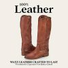 Melissa Button 2 Equestrian-Inspired Tall Boots for Women Made from Hard-Wearing Vintage Leather with Antique Metal Hardware and