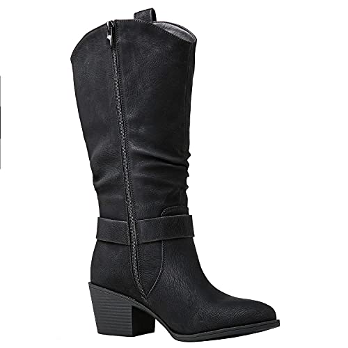 Women's Knee High Cowgirl Boots Fashion Dressy Cowboy Boots For Women