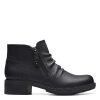 Womens Hearth Dove Leather Ruched Booties