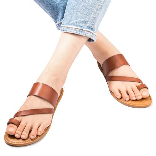 Women's Slide Sandals Slip On Flat Flip Flop Thong Casual Summer