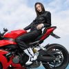 Motorcycle Riding Boots Motorcycle Leather Boots for Women and Men Protection Anti Slip Racing Sports