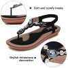 Flat Sandals for Women Dressy: Summer Comfortable Dress Thong Flats Sandal