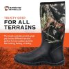 Neoprene Heavy Duty Rubber Boots for Men & Women - Durable Footwear Rain Boots - Insulated Waterproof Outdoor Boots for Hunting,