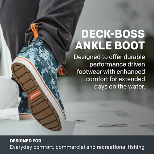 Grundens Men’s DECK-BOSS Ankle Boot | Durable, Waterproof