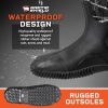 Neoprene Heavy Duty Rubber Boots for Men & Women - Durable Footwear Rain Boots - Insulated Waterproof Outdoor Boots for Hunting,