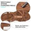 Womens Sandals Summer Dressy Gladiator Flat Comfortable Walking Shoes Non Slip Casual Beach Ladies Sandal
