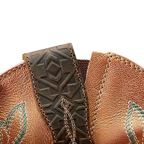 Women's Round Up Wide Square Toe StretchFit Western Boot